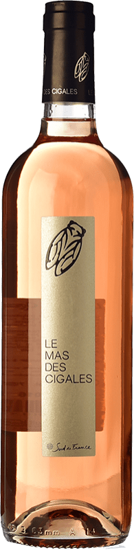 7,95 € 送料無料 | ロゼワイン Château de Saint-Preignan Mas de Cigales Rosé — ロゼ I.G.P. Vin de Pays de l'Hérault ラングドック フランス Garnacha — グルナッシュ, Cinsault — サンソー 75 cl