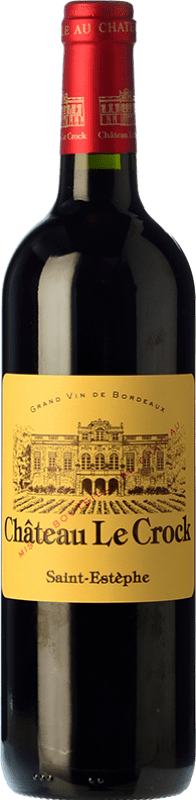43,95 € 送料無料 | 赤ワイン Château Le Crock 高齢者 A.O.C. Saint-Estèphe ボルドー フランス Merlot, Cabernet Franc, Petit Verdot, Sauvignon ボトル 75 cl