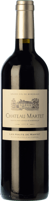 17,95 € Free Shipping | Red Wine Château Martet Les Hauts Crianza — Aged A.O.C. Entre-deux-Mers Bordeaux France Merlot 75 cl