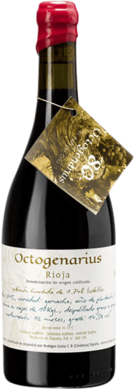 98,95 € Spedizione Gratuita | Vino Rosso Gama Octogenarius D.O.Ca. Rioja La Rioja Spagna Garnacha — Grenache Bottiglia Magnum 1,5 L