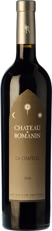 21,95 € 免费送货 | 红酒 Château Romanin La Chapelle 年轻的 A.O.C. Les Baux de Provence 普罗旺斯 法国 Syrah, Grenache, Mourvèdre 瓶子 75 cl