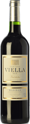 10,95 € Free Shipping | Red wine Château Viella Cuvée Tradition Oak A.O.C. Madiran Pyrenees France Cabernet Franc, Tannat Bottle 75 cl