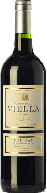 10,95 € Бесплатная доставка | Красное вино Château Viella Cuvée Tradition Дуб A.O.C. Madiran Пиренеи Франция Cabernet Franc, Tannat бутылка 75 cl