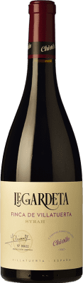 19,95 € Free Shipping | Red wine Chivite Legardeta Finca de Villatuerta Aged D.O. Navarra Navarre Spain Syrah Bottle 75 cl