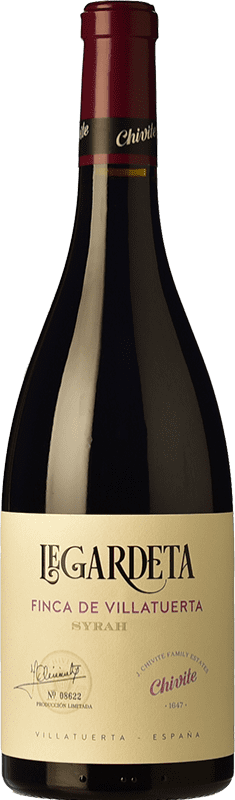 22,95 € Free Shipping | Red Wine Chivite Legardeta Finca de Villatuerta Crianza — Aged D.O. Navarra Navarre Spain Syrah — Shiraz Bottle 75 cl