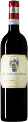 19,95 € Envío gratis | Vino Tinto Piccolomini d'Aragona D.O.C. Rosso di Montalcino Toscana Italia Sangiovese 75 cl