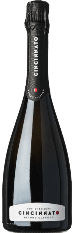 19,95 € 送料無料 | 白スパークリングワイン Cincinnato Metodo Classico Brut I.G.T. Lazio ラツィオ イタリア ボトル 75 cl