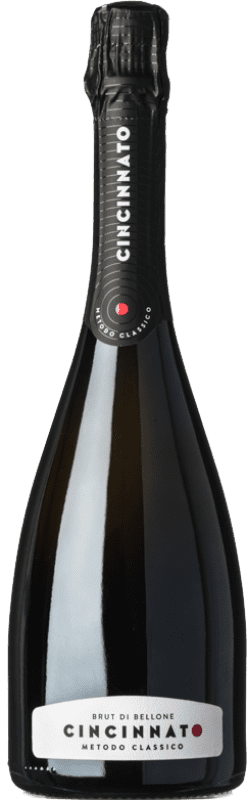 21,95 € Envoi gratuit | Vin Mousseux Blanc Cincinnato Metodo Classico Brut I.G.T. Lazio Lazio Italie Bouteille 75 cl