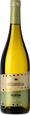 10,95 € Envio grátis | Vinho branco Cinema Sobre Lías D.O. Rueda Castela e Leão Espanha Verdejo Garrafa 75 cl