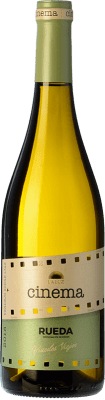 10,95 € Spedizione Gratuita | Vino bianco Cinema Sobre Lías D.O. Rueda Castilla y León Spagna Verdejo Bottiglia 75 cl
