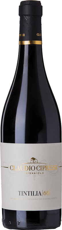 59,95 € Free Shipping | Red wine Claudio Cipressi 66 D.O.C. Molise Molise Italy Tintilla Bottle 75 cl