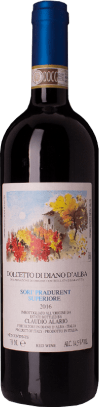 7,95 € Envoi gratuit | Vin rouge Claudio Alario Sorì Pradurent Superiore D.O.C. Dolcetto di Diano d'Alba - Diano d'Alba Carema Piémont Italie Dolcetto Bouteille 75 cl