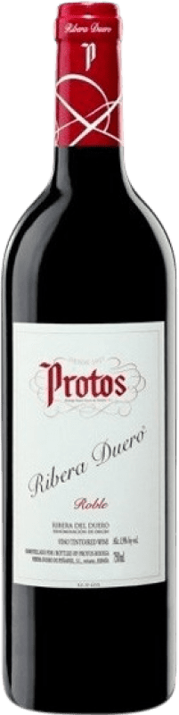 29,95 € Free Shipping | Red wine Protos Oak D.O. Ribera del Duero Castilla y León Spain Tempranillo Magnum Bottle 1,5 L