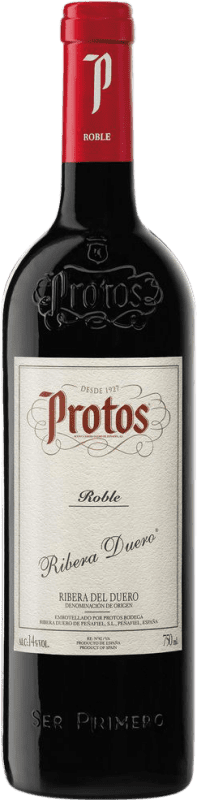 21,95 € Бесплатная доставка | Красное вино Protos Дуб D.O. Ribera del Duero Кастилия-Леон Испания Tempranillo — Темпранильо Бутылка Магнум 1,5 L