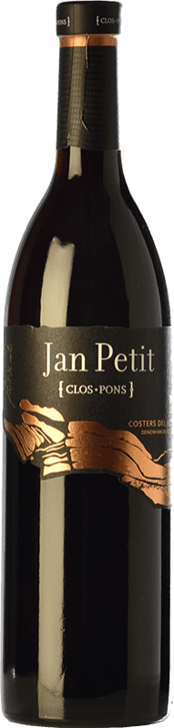 7,95 € Free Shipping | Red wine Clos Pons Jan Petit Oak D.O. Costers del Segre Catalonia Spain Syrah, Grenache Bottle 75 cl