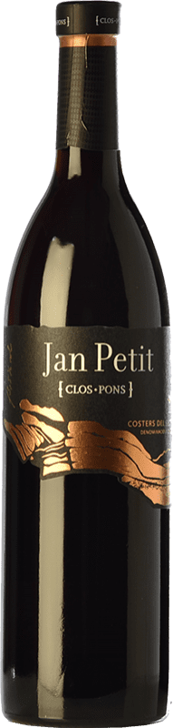 7,95 € Free Shipping | Red Wine Clos Pons Jan Petit Oak D.O. Costers del Segre Catalonia Spain Syrah — Shiraz, Garnacha — Grenache Bottle 75 cl