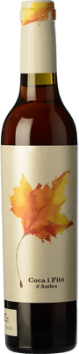 29,95 € Kostenloser Versand | Süßwein Coca i Fitó d'Ambre D.O. Terra Alta Katalonien Spanien Grenache Weiß, Garnacha Roja Halbe Flasche 37 cl