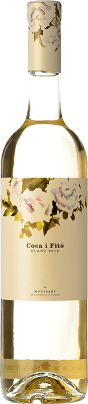 19,95 € Spedizione Gratuita | Vino bianco Coca i Fitó Blanc D.O. Montsant Catalogna Spagna Grenache Bianca, Macabeo Bottiglia 75 cl