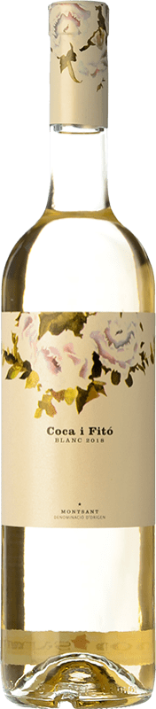 11,95 € Kostenloser Versand | Weißwein Coca i Fitó Blanc D.O. Montsant Katalonien Spanien Grenache Weiß, Macabeo Eco Biologisch Flasche 75 cl