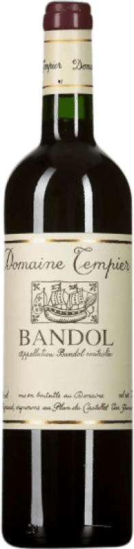87,95 € Spedizione Gratuita | Vino rosso Domaine Tempier Cuvée Classique Rouge A.O.C. Bandol Provenza Francia Syrah, Monastrell, Grenache Tintorera, Carignan, Cinsault Bottiglia Magnum 1,5 L