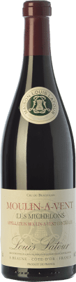 28,95 € Envío gratis | Vino Tinto Louis Latour Les Michelons A.O.C. Moulin à Vent Borgoña Francia Gamay 75 cl