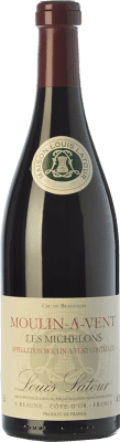 19,95 € Envío gratis | Vino tinto Louis Latour Les Michelons A.O.C. Moulin à Vent Borgoña Francia Gamay Botella 75 cl