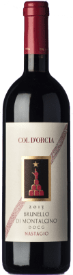 62,95 € Kostenloser Versand | Rotwein Col d'Orcia Nastagio D.O.C.G. Brunello di Montalcino Toskana Italien Sangiovese Flasche 75 cl