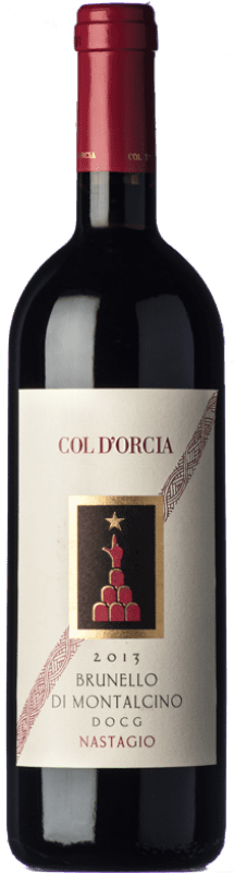 65,95 € Envoi gratuit | Vin rouge Col d'Orcia Nastagio D.O.C.G. Brunello di Montalcino Toscane Italie Sangiovese Biologique Bouteille 75 cl