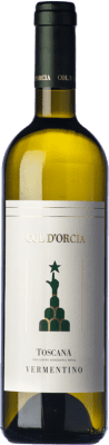13,95 € Spedizione Gratuita | Vino bianco Col d'Orcia I.G.T. Toscana Toscana Italia Vermentino Bottiglia 75 cl