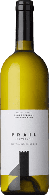 14,95 € Envío gratis | Vino Blanco Colterenzio Prail D.O.C. Alto Adige Trentino-Alto Adige Italia Sauvignon Botella 75 cl