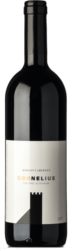 43,95 € Envoi gratuit | Vin rouge Colterenzio Merlot-Cabernet Cornelius D.O.C. Alto Adige Trentin-Haut-Adige Italie Merlot, Cabernet Sauvignon Bouteille 75 cl