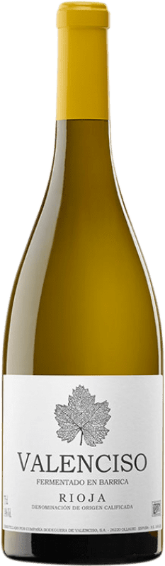 19,95 € Spedizione Gratuita | Vino bianco Valenciso Blanco Crianza D.O.Ca. Rioja La Rioja Spagna Viura, Grenache Bianca Bottiglia 75 cl