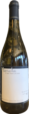 22,95 € 免费送货 | 白葡萄酒 Gérard Marula C'est L'bon Ch'min 卢瓦尔河 法国 Chenin — 白诗南 Eco — 生态 有机 天然 75 cl