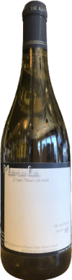 21,95 € Envio grátis | Vinho branco Gérard Marula C'est L'bon Ch'min Loire França Chenin Branco Garrafa 75 cl