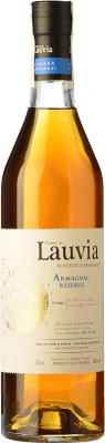 33,95 € Envío gratis | Armagnac Comte de Lauvia Reserva I.G.P. Bas Armagnac Francia 70 cl