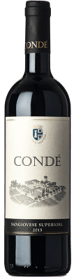 14,95 € Envoi gratuit | Vin rouge Condé Superiore I.G.T. Emilia Romagna Émilie-Romagne Italie Sangiovese Bouteille 75 cl