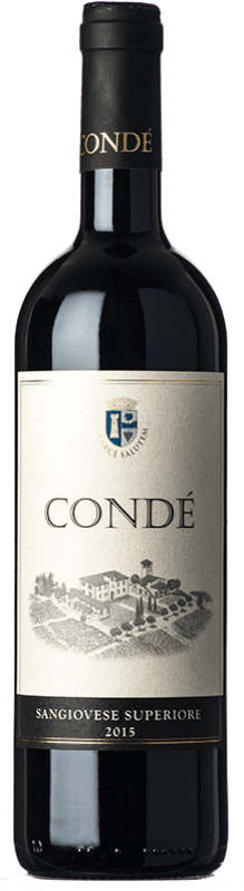 15,95 € Free Shipping | Red Wine Condé Superior I.G.T. Emilia Romagna Emilia-Romagna Italy Sangiovese 75 cl