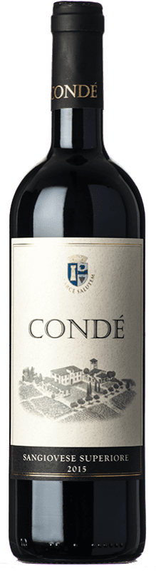 14,95 € Free Shipping | Red wine Condé Superiore I.G.T. Emilia Romagna Emilia-Romagna Italy Sangiovese Bottle 75 cl