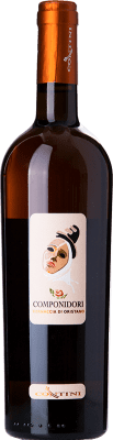 21,95 € Envio grátis | Vinho branco Contini Componidori D.O.C. Vernaccia di Oristano Sardenha Itália Vernaccia Garrafa 75 cl