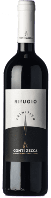 14,95 € Бесплатная доставка | Красное вино Conti Zecca Rifugio I.G.T. Salento Апулия Италия Primitivo бутылка 75 cl