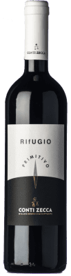15,95 € Бесплатная доставка | Красное вино Conti Zecca Rifugio I.G.T. Salento Апулия Италия Primitivo — Примитиво 75 cl