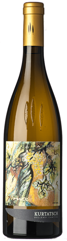26,95 € Kostenloser Versand | Weißwein Cortaccia Amos D.O.C. Alto Adige Trentino-Südtirol Italien Chardonnay, Pinot Gris — Grauburgunder, Pinot Blanc — Weißburgunder, Bacca Flasche 75 cl
