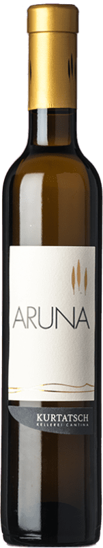 38,95 € Free Shipping | Sweet wine Cortaccia Aruna D.O.C. Alto Adige Trentino-Alto Adige Italy Gewürztraminer, Muscat Giallo Half Bottle 37 cl
