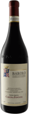 65,95 € Kostenloser Versand | Rotwein Cascina Fontana D.O.C.G. Barolo Piemont Italien Nebbiolo Flasche 75 cl