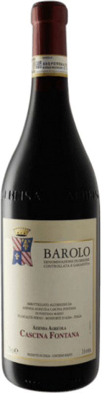 65,95 € Free Shipping | Red wine Cascina Fontana D.O.C.G. Barolo Piemonte Italy Nebbiolo Bottle 75 cl