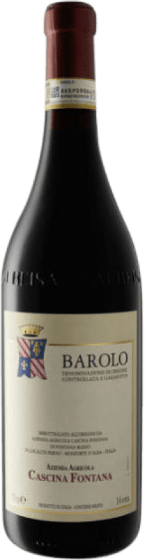 68,95 € Kostenloser Versand | Rotwein Cascina Fontana D.O.C.G. Barolo Piemont Italien Nebbiolo 75 cl