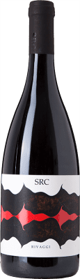 43,95 € Бесплатная доставка | Красное вино Crasà SRC Rosso Rivaggi D.O.C. Etna Сицилия Италия Grenache, Nerello Mascalese бутылка 75 cl