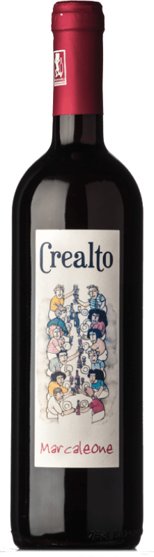 16,95 € Free Shipping | Red wine Crealto Marcaleone D.O.C. Piedmont Piemonte Italy Grignolino Bottle 75 cl