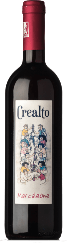 16,95 € Kostenloser Versand | Rotwein Crealto Marcaleone D.O.C. Piedmont Piemont Italien Grignolino Flasche 75 cl