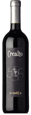 22,95 € Spedizione Gratuita | Vino Rosso Crealto La Svolta D.O.C. Piedmont Piemonte Italia Barbera 75 cl